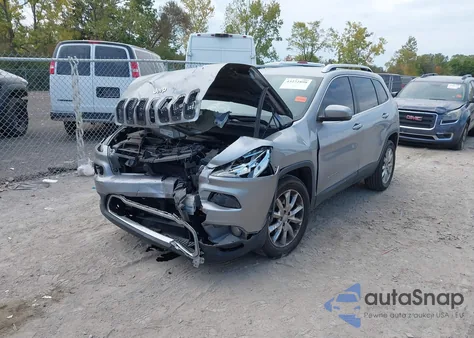 2016 Jeep Cherokee Limited из США, поврежденный, VIN 1C4PJLDB9GW257500